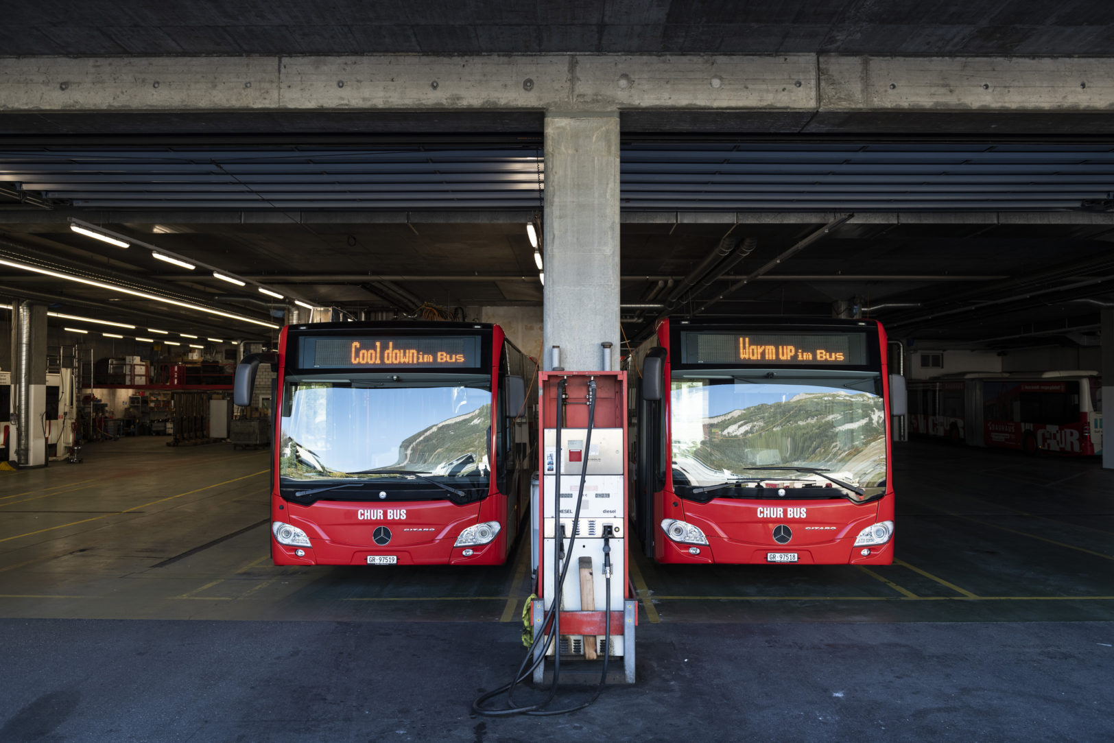 Chur Bus stabilisiert den Kreislauf